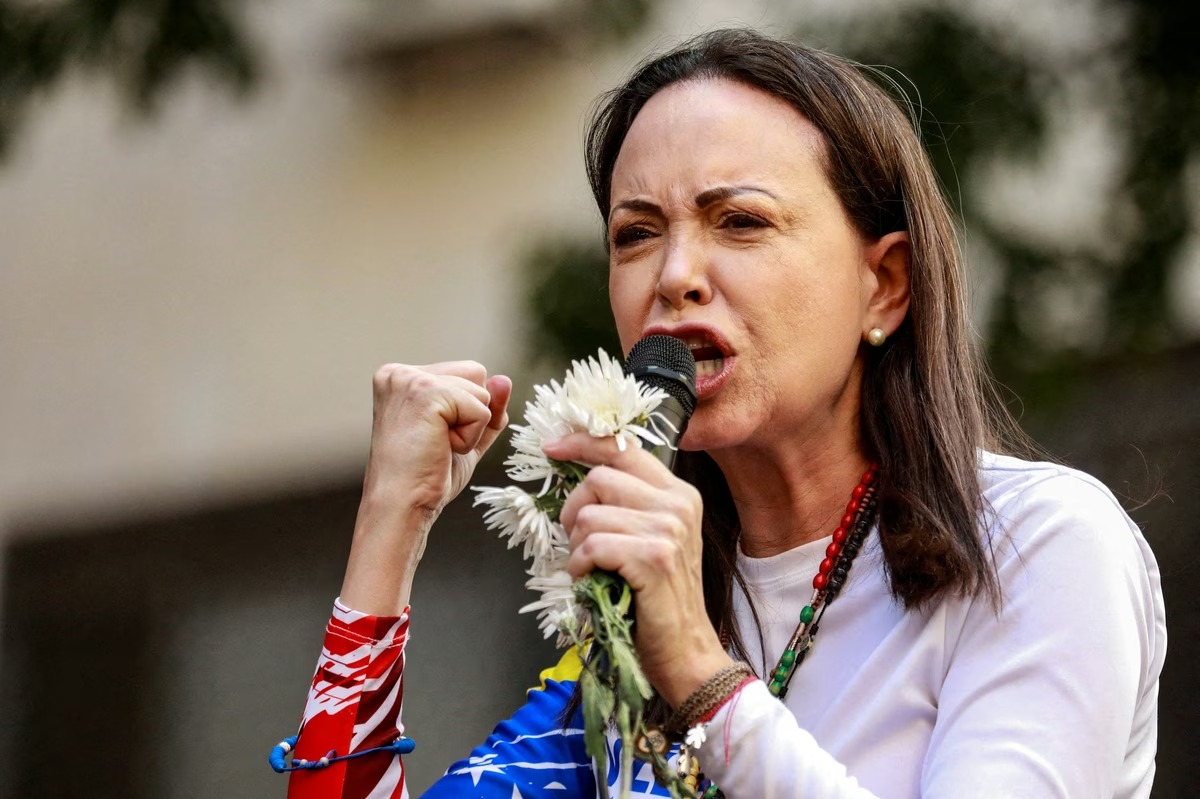 REUTERS/Leonardo Fernandez Viloria/File Phot Wer ist María Corina Machado, die diesjährige Friedensnobelpreisträgerin