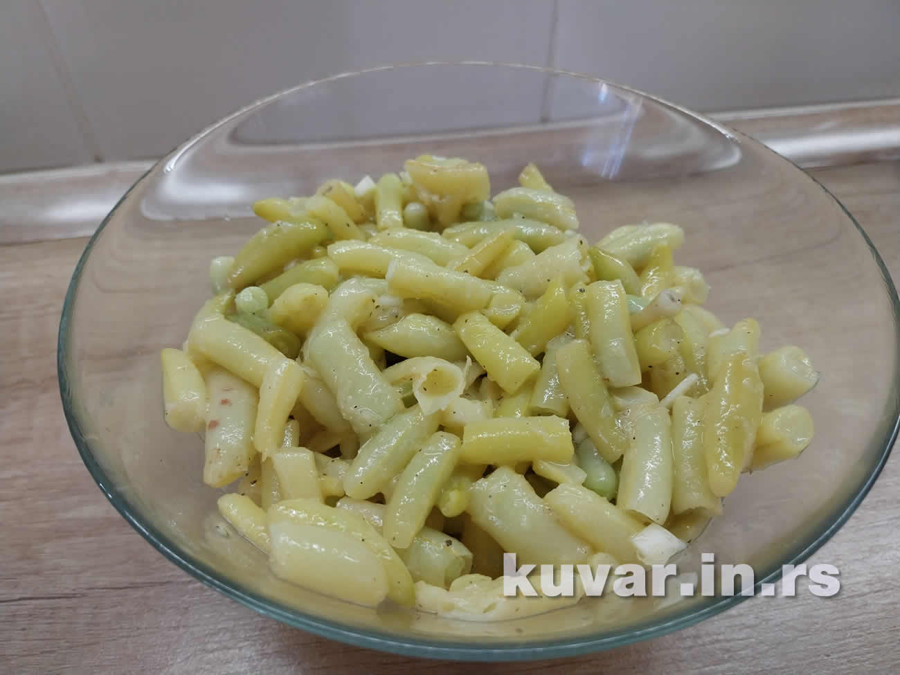 Green Bean Salad with Garlic